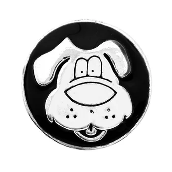 Jiao Disi NEW 20pcs/lot Metal Snaps Jewelry 18mm Black Little Dog Snap Fit Snap Bracelet Buttons Jewelry
Jiao Disi NEW 20pcs/lot Metal Snaps Jewelry 18mm Black Little Dog Snap Fit Snap Bracelet Buttons Jewelry
