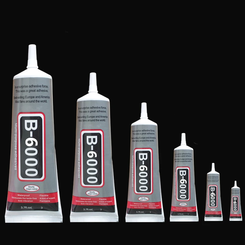 B-6000 Glue Multi Purpose Adhesive Rhinestone Crystal Jewelry Craft Diy Touch Screen Cell Phone Repair Glass B6000 50ml
B-6000 Glue Multi Purpose Adhesive Rhinestone Crystal Jewelry Craft Diy Touch Screen Cell Phone Repair Glass B6000 50ml