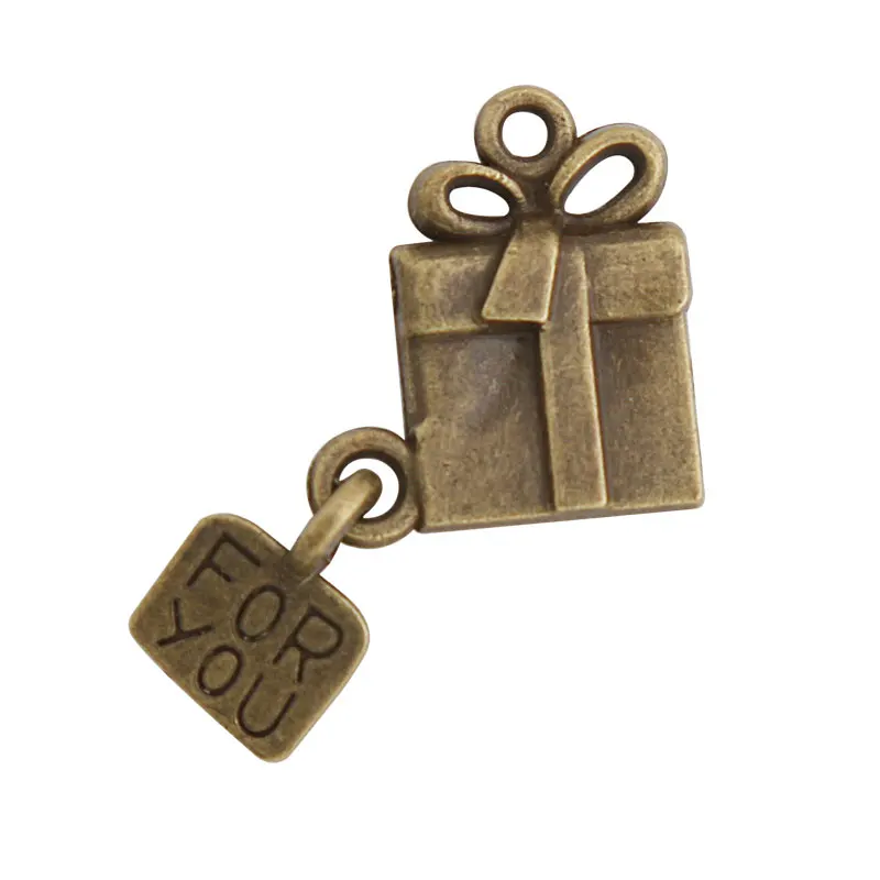 RAINXTAR Antique Bronze Color Gift Boxes Alloy Charms Best Gifts For You Christmas Gift Boxes 14*25mm 20pcs AAC1309
RAINXTAR Antique Bronze Color Gift Boxes Alloy Charms Best Gifts For You Christmas Gift Boxes 14*25mm 20pcs AAC1309
