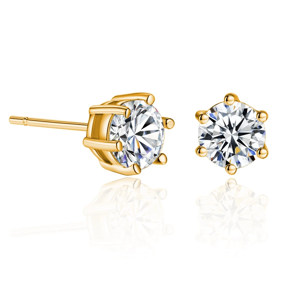 Silver Earrings for women New Fashion Jewelry Simple Round Crystal Fashion silver Plated earrings QUVJACIY
Silver Earrings for women New Fashion Jewelry Simple Round Crystal Fashion silver Plated earrings QUVJACIY