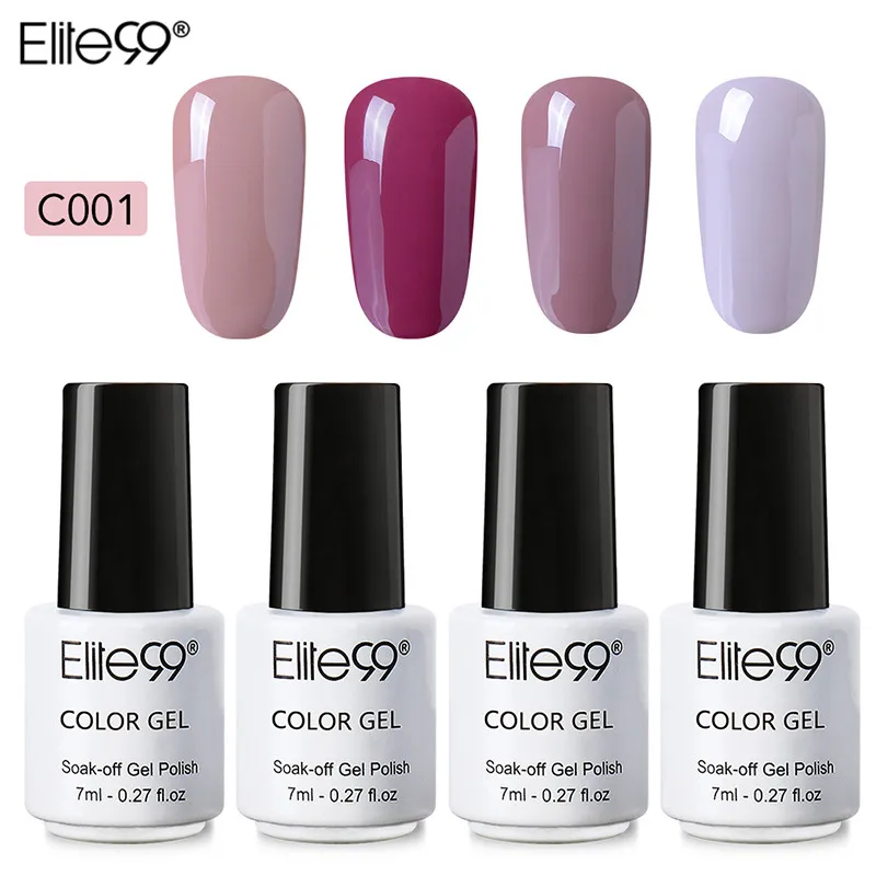 Elite99 7ML Nude Color UV Gel Polish UV Led Paint Gel Lacquer Soak Off LED Long Lasting Pure Colors Design Nail Gel Varnish Kit
Elite99 7ML Nude Color UV Gel Polish UV Led Paint Gel Lacquer Soak Off LED Long Lasting Pure Colors Design Nail Gel Varnish Kit