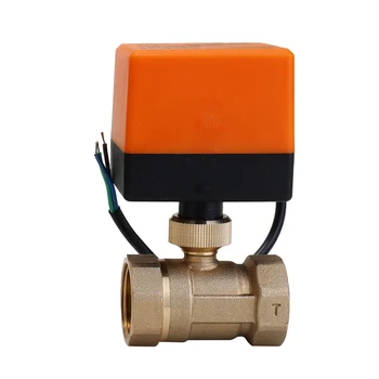 DN25 AC 220V Waterproof 2 Way 3-Wire Ball Electric Motorized Brass Valve with Actuator
DN25 AC 220V Waterproof 2 Way 3-Wire Ball Electric Motorized Brass Valve with Actuator