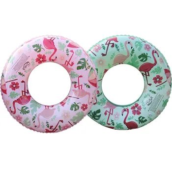 60/70/80/90cm Inflatable Floral Print Flamingo Swimming Circle Swim Tube Raft Party Water Toys Boat Bed Boias For Children Adult
60/70/80/90cm Inflatable Floral Print Flamingo Swimming Circle Swim Tube Raft Party Water Toys Boat Bed Boias For Children Adult
