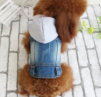 Puppy Pet Dog Denim Hoodie Clothes Warm Dog Jeans Pet Clothing Denim Fabric Puppy Dog Jumpsuits Coat Pet Supplies for Small Dog
Puppy Pet Dog Denim Hoodie Clothes Warm Dog Jeans Pet Clothing Denim Fabric Puppy Dog Jumpsuits Coat Pet Supplies for Small Dog