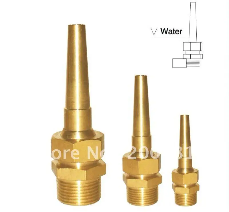 3/4" Copper Nozzle male thread Universal Straight-Jetting Fountain Nozzle / Adjustable Direct Fountain Nozzle
3/4" Copper Nozzle male thread Universal Straight-Jetting Fountain Nozzle / Adjustable Direct Fountain Nozzle