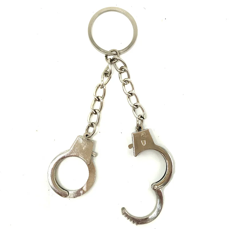 Mini Size Handcuffs Keychain Keyring Metal Creative Simulation Handcuffs Model For Car Key Chain
Mini Size Handcuffs Keychain Keyring Metal Creative Simulation Handcuffs Model For Car Key Chain