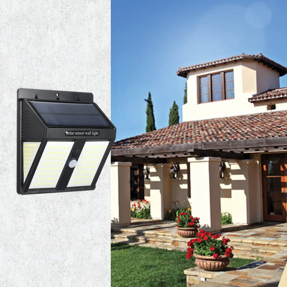 Waterproof 146 LEDs solar garden light 4 Side Wall Lamp Light Control High Brightness Outdoor Human Body Sensor Lamp solar light
Waterproof 146 LEDs solar garden light 4 Side Wall Lamp Light Control High Brightness Outdoor Human Body Sensor Lamp solar light