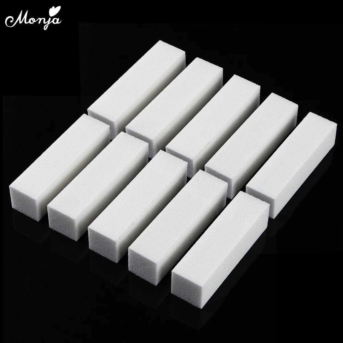 Monja 10pcs/set Nail Art 100/180 White Sponge Sanding Shiny Paper Remover Tips Polishing Buffing Buffer Files Manicure Tools
Monja 10pcs/set Nail Art 100/180 White Sponge Sanding Shiny Paper Remover Tips Polishing Buffing Buffer Files Manicure Tools