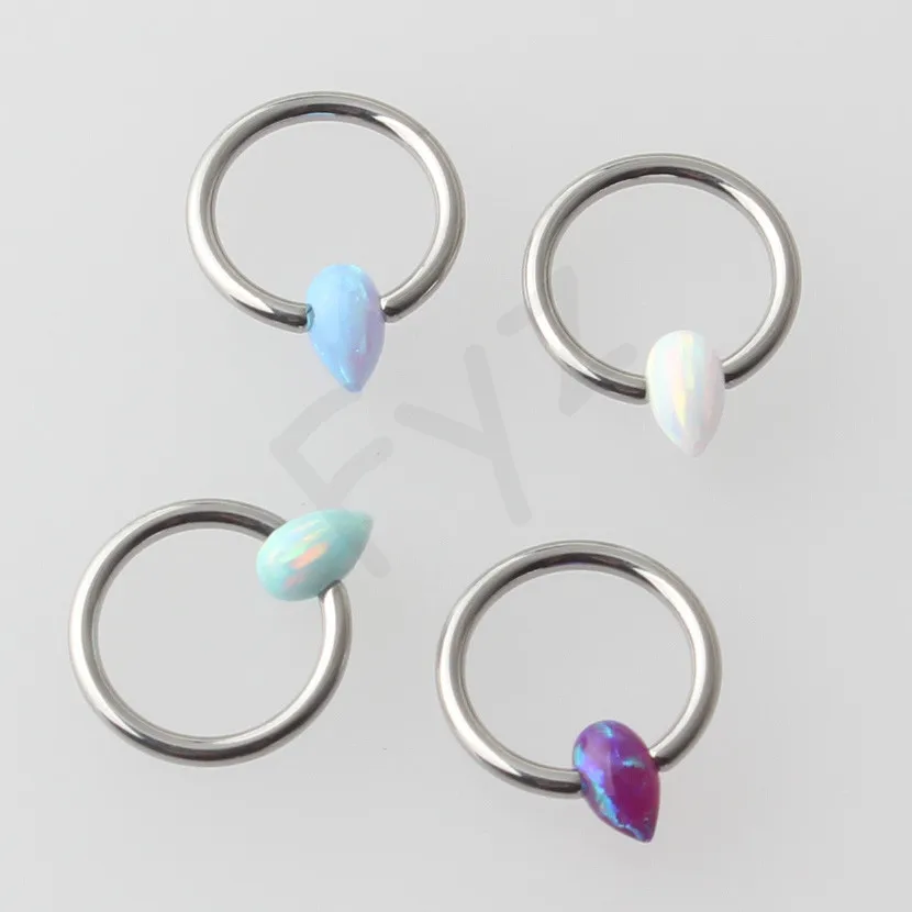 G23 Titanium Water-Drop Shape Opal Nose Ring Ear Tragus Cartilalge S Nipple Ring Lip Piercing Body Jewelry
G23 Titanium Water-Drop Shape Opal Nose Ring Ear Tragus Cartilalge S Nipple Ring Lip Piercing Body Jewelry
