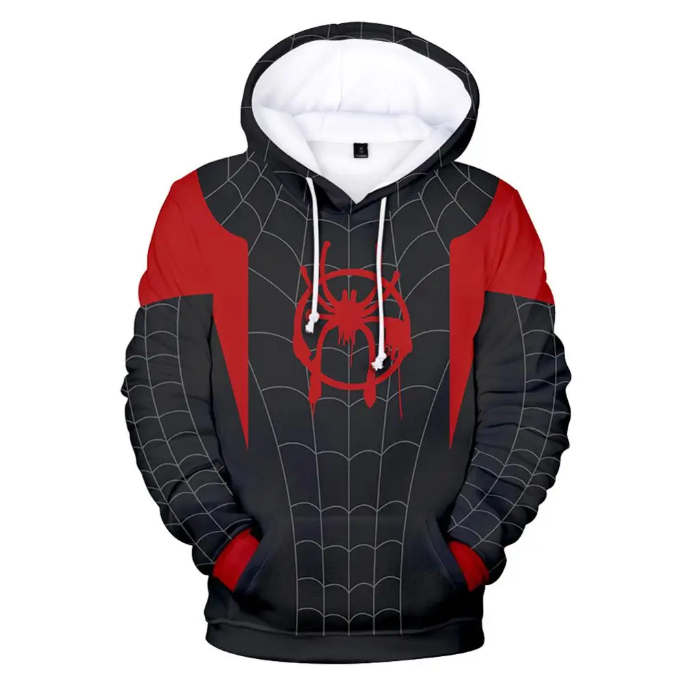 Spider Man Into the Spider Verse Hoodie Cosplay Spider Man Miles Morales Hoodie Sweatshirts Pullover Coat Hoodies
Spider Man Into the Spider Verse Hoodie Cosplay Spider Man Miles Morales Hoodie Sweatshirts Pullover Coat Hoodies