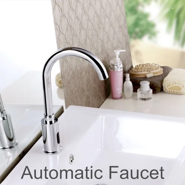 100%Brass Automatic Kitchen Faucets Single Cold Water Sensor Faucet Basin Hand Washer DC6V/AC110~220V
100%Brass Automatic Kitchen Faucets Single Cold Water Sensor Faucet Basin Hand Washer DC6V/AC110~220V
