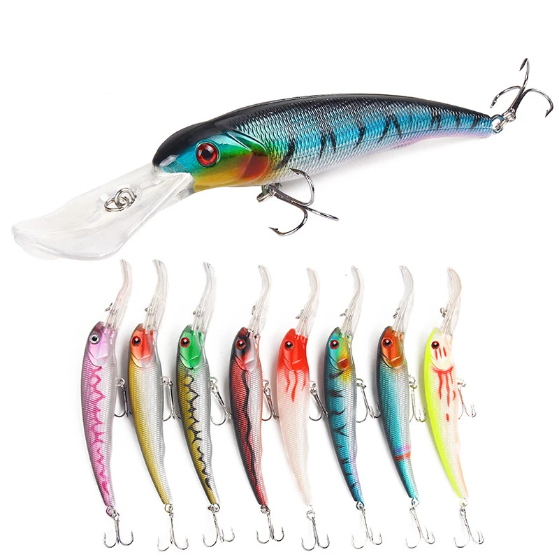 Minnow Fishing Lures 1 Piece 16.5cm 26.8g Sinking Jerkbait Minnow Wobblers Plastic Minnow Hard Lure Artificial Bait Depth 0-4m
Minnow Fishing Lures 1 Piece 16.5cm 26.8g Sinking Jerkbait Minnow Wobblers Plastic Minnow Hard Lure Artificial Bait Depth 0-4m