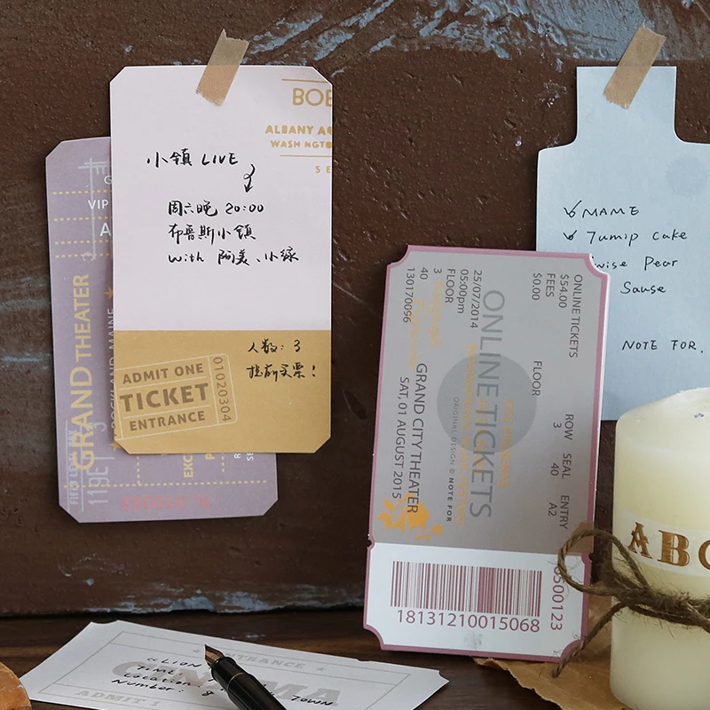 Vintage Tickets Camera Shaped Memo Pad N Times Sticky Notes Memo Notepad cute planner stickers Bookmark Bullet Journal Stationer
Vintage Tickets Camera Shaped Memo Pad N Times Sticky Notes Memo Notepad cute planner stickers Bookmark Bullet Journal Stationer