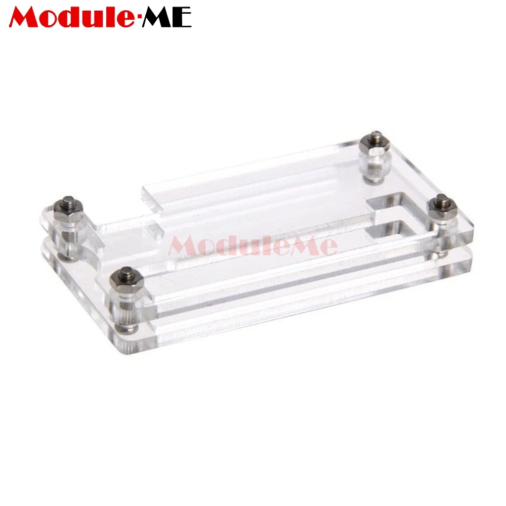 For Raspberry Pi Zero Acrylic Case Shell Box Transparent White Color Acrylic Protection Box With Metal Screws Nuts
For Raspberry Pi Zero Acrylic Case Shell Box Transparent White Color Acrylic Protection Box With Metal Screws Nuts