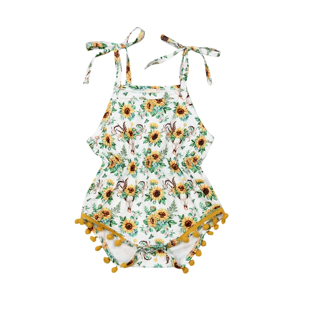 New Infant Baby Girl Kid Sunflower Bodysuit Jumpsuit Summer Playsuit Outfit Clothes
New Infant Baby Girl Kid Sunflower Bodysuit Jumpsuit Summer Playsuit Outfit Clothes