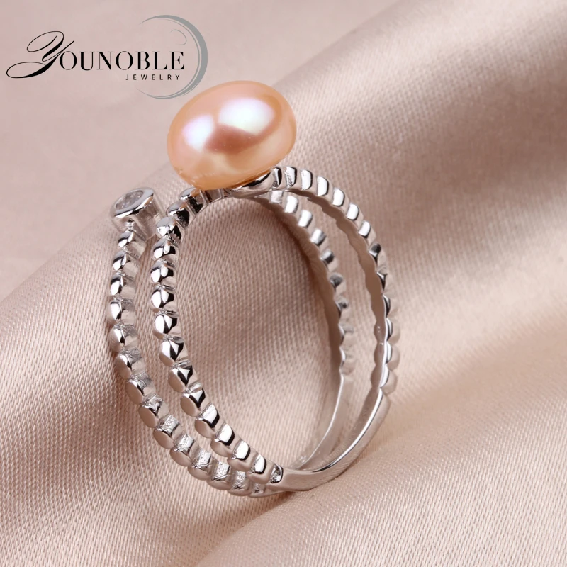 Real Natural Pearl Ring for women,Freshwater Pearl Wedding Ring 925 Sterling Silver Jewelry wife birthday gifts white pink
Real Natural Pearl Ring for women,Freshwater Pearl Wedding Ring 925 Sterling Silver Jewelry wife birthday gifts white pink