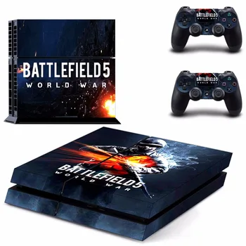 Game Battlefield 5 PS4 Skin Sticker Decal For Sony PlayStation 4 Console and 2 Controllers PS4 Skins Sticker Vinyl
Game Battlefield 5 PS4 Skin Sticker Decal For Sony PlayStation 4 Console and 2 Controllers PS4 Skins Sticker Vinyl