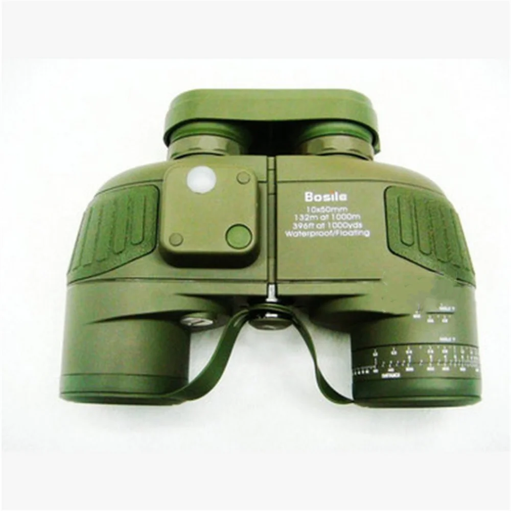 

Bosile 10x50 Binoculars Mirror Nitrogen-filled Waterproof Low-light Night Vision Compass Ranging HD Telescope