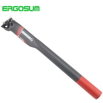 ERGOSUM Road Bicycle Seat Post 350/400*27.2/30.8/31.6mm Seatpost Carbon Matte Breaking Wind Offset Mountain Bike Seat Posts
ERGOSUM Road Bicycle Seat Post 350/400*27.2/30.8/31.6mm Seatpost Carbon Matte Breaking Wind Offset Mountain Bike Seat Posts