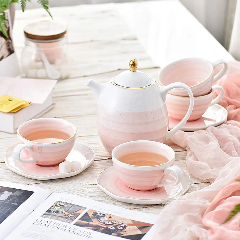 Hand-painted Afternoon Tea Set With Tea Strainer Manual Drawing British Cup Suits Ceramic Household European Coffee Cup Set
Hand-painted Afternoon Tea Set With Tea Strainer Manual Drawing British Cup Suits Ceramic Household European Coffee Cup Set