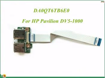 Dual USB Board With Cable DA0QT6TB6E0 For HP Pavilion DV5-1000 34QT6UB0000 High Quality&100% Working
Dual USB Board With Cable DA0QT6TB6E0 For HP Pavilion DV5-1000 34QT6UB0000 High Quality&100% Working