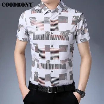 COODRONY Business Casual Shirts Fashion Plaid Shirt Men Clothing 2019 Summer Cool Short Sleeve Men Shirt Camisa Masculina S96027
COODRONY Business Casual Shirts Fashion Plaid Shirt Men Clothing 2019 Summer Cool Short Sleeve Men Shirt Camisa Masculina S96027