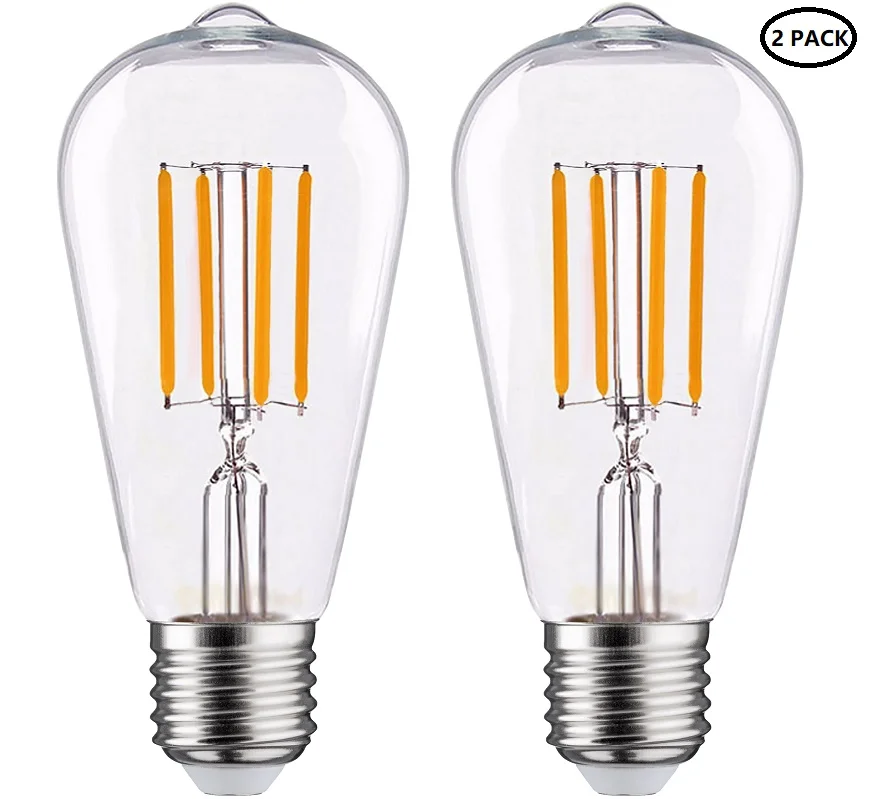 Edison Bulb Vintage Lampada Retro Incandescent Ampoule 40W 220V ST64 Transparent Amber E27 LED Filament Bulb for Pendant Light
Edison Bulb Vintage Lampada Retro Incandescent Ampoule 40W 220V ST64 Transparent Amber E27 LED Filament Bulb for Pendant Light