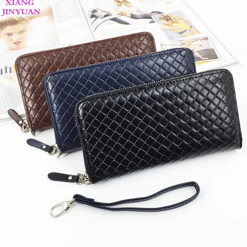 2018 New Long Black Zipper Wallets and Purses Fashion PU Leather Men Wallet Classic Blue Many Cards Holder Trendy Clutch Bag
2018 New Long Black Zipper Wallets and Purses Fashion PU Leather Men Wallet Classic Blue Many Cards Holder Trendy Clutch Bag