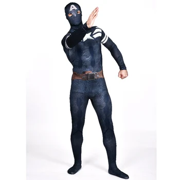 Hot Superhero Avenger Captain America Party Cosplay Adult Men Lycra Zentai Super Man Costume for Halloween JumpSuit
Hot Superhero Avenger Captain America Party Cosplay Adult Men Lycra Zentai Super Man Costume for Halloween JumpSuit