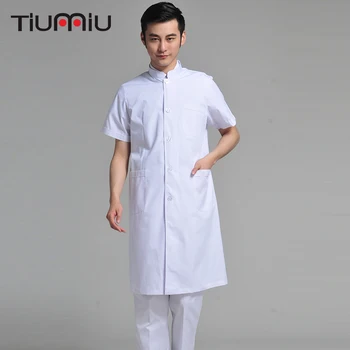 Doctor's Clothing Men Long Short Sleeve Medical Uniform Hospital Doctor Dental Clinic Fashion Design High Quality White Lab Coat
Doctor's Clothing Men Long Short Sleeve Medical Uniform Hospital Doctor Dental Clinic Fashion Design High Quality White Lab Coat