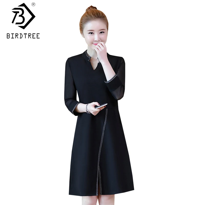 2018 Spring Black Solid Straight Basic Woman Dresses Fashion Knee Length Female Dresses Korean Style Hot Plus Size 5XL D82405C
2018 Spring Black Solid Straight Basic Woman Dresses Fashion Knee Length Female Dresses Korean Style Hot Plus Size 5XL D82405C