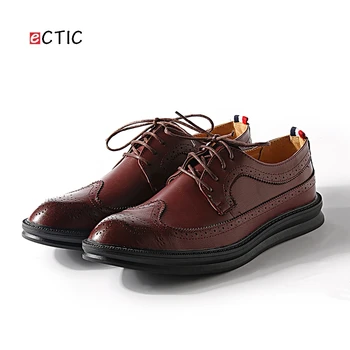 2017 New Arrival Vintage Leather Men Dress Shoes Business Formal Brogue Pointed Toe Carved Oxfords Wedding Shoes Black Burgundy
2017 New Arrival Vintage Leather Men Dress Shoes Business Formal Brogue Pointed Toe Carved Oxfords Wedding Shoes Black Burgundy