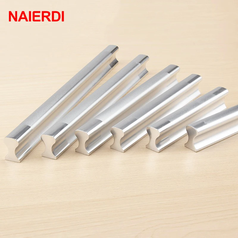 5PCS NAIERDI Aluminum Alloy Handles Kitchen Door Modern Wardrobe Handle Drawer Pulls Cupboard Cabinets Knobs Furniture Hardware
5PCS NAIERDI Aluminum Alloy Handles Kitchen Door Modern Wardrobe Handle Drawer Pulls Cupboard Cabinets Knobs Furniture Hardware