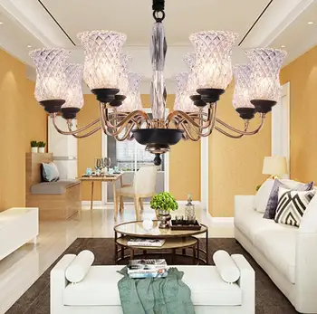 Postmodern living room crystal lamp Sleek minimalist modern bedroom chandelier Nordic study room lighting fixture led lighting
Postmodern living room crystal lamp Sleek minimalist modern bedroom chandelier Nordic study room lighting fixture led lighting