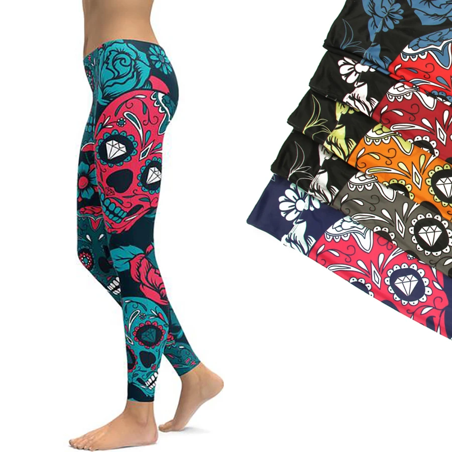 Sports Skull Leggings Yoga Pants Blue Sugar Skull Women Fitness Leggings Tight Pants Gym Training Sports Running Leggings
Sports Skull Leggings Yoga Pants Blue Sugar Skull Women Fitness Leggings Tight Pants Gym Training Sports Running Leggings