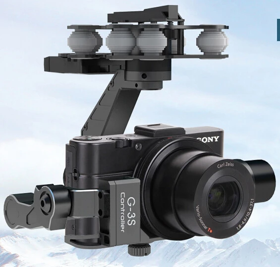 

Free shipping Walkera rc G-3S Sony Gimbal Professional metal Brushless Gimbal For Sony RX100II Camera Does not contain a camera