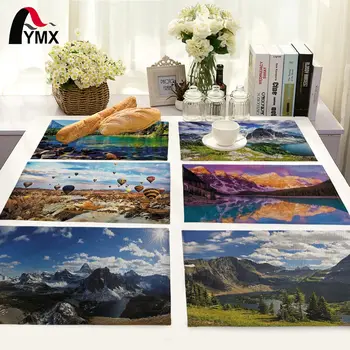 Mountain Landscape Cotton Table Napkins Polyester Dinner Cloth Table Napkins For Wedding Supplies Party Decoration Table Mat
Mountain Landscape Cotton Table Napkins Polyester Dinner Cloth Table Napkins For Wedding Supplies Party Decoration Table Mat