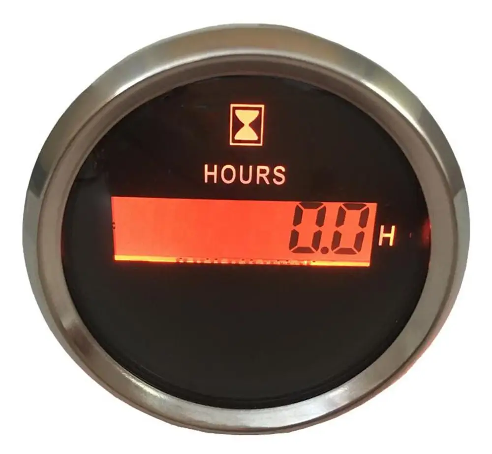 1pc 52mm Digital Hour Meters Waterproof Hourmeters LCD Display Red Backlight Fit for Auto Yacht Boat Motor Home
1pc 52mm Digital Hour Meters Waterproof Hourmeters LCD Display Red Backlight Fit for Auto Yacht Boat Motor Home