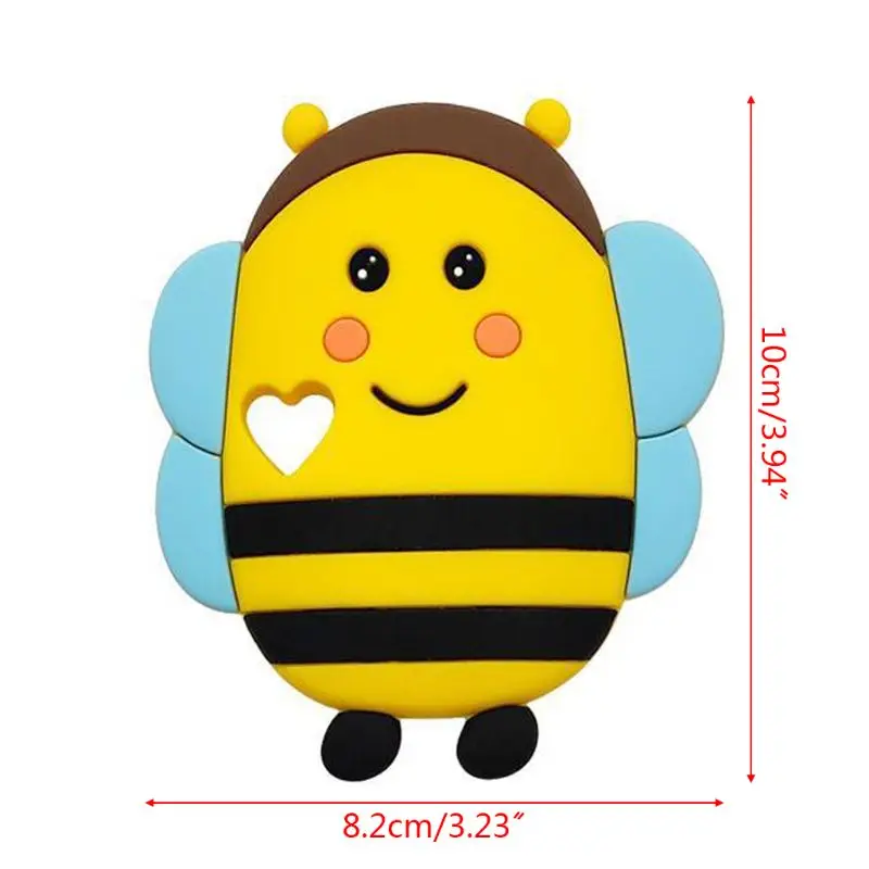 Silicone Cute Bee Baby Teether Toys Teething Collar Pacifier Clips Chew Supplies
Silicone Cute Bee Baby Teether Toys Teething Collar Pacifier Clips Chew Supplies