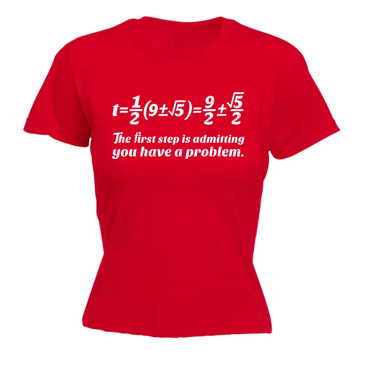 FIRST STEP ADMITTING PROBLEM WOMENS T-SHIRT Math Geek Maths Mothers Day Gift Funny Brand Cotton Hipster T Shirt Top Tee
FIRST STEP ADMITTING PROBLEM WOMENS T-SHIRT Math Geek Maths Mothers Day Gift Funny Brand Cotton Hipster T Shirt Top Tee