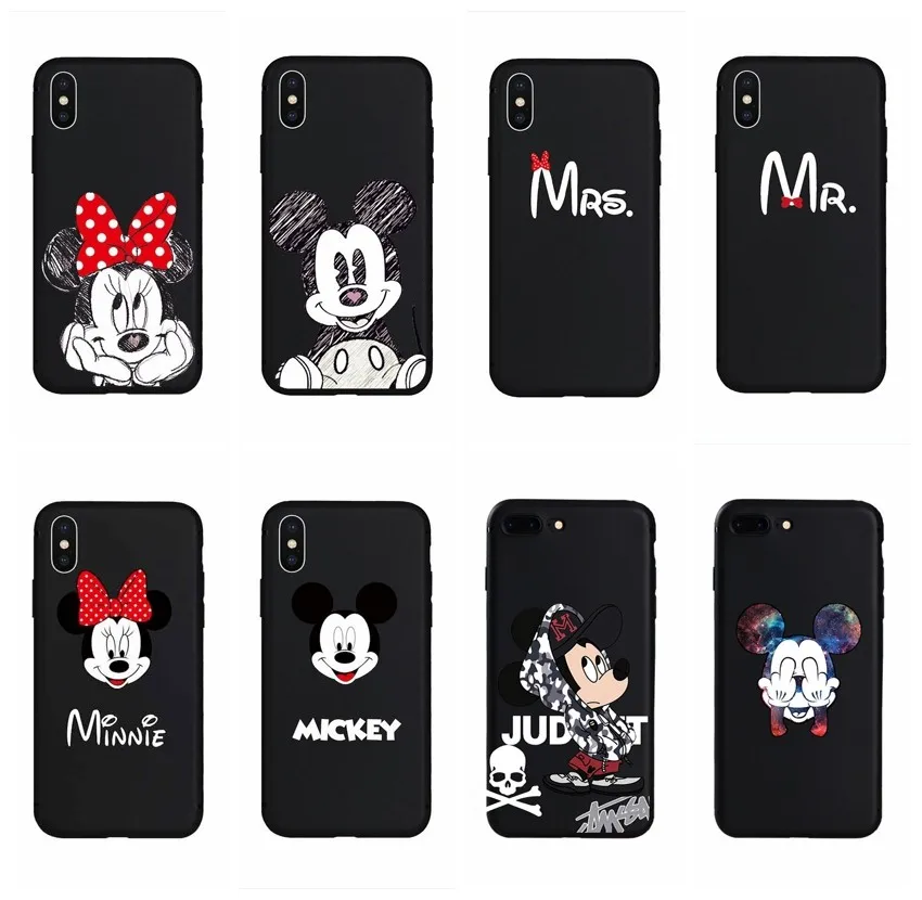 Minnie Mickey Mouse Cute Cartoon MR MRS Couple Lovers Soft Case for iPhone X Xs Max XR 8 8Plus 7 7Plus 6 6s Plus 5s Phone Cover
Minnie Mickey Mouse Cute Cartoon MR MRS Couple Lovers Soft Case for iPhone X Xs Max XR 8 8Plus 7 7Plus 6 6s Plus 5s Phone Cover