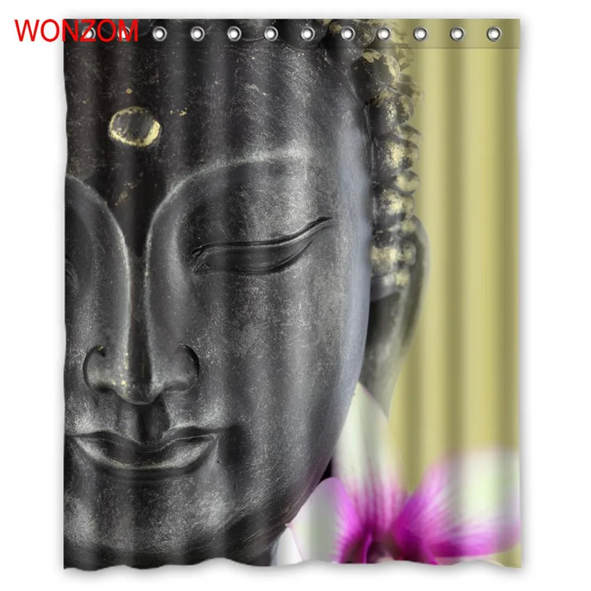 WONZOM Buddha Shower Curtains with 12 Hooks For Bathroom Decor Modern Bath Waterproof Curtain 2017 New Bathroom Accessories
WONZOM Buddha Shower Curtains with 12 Hooks For Bathroom Decor Modern Bath Waterproof Curtain 2017 New Bathroom Accessories