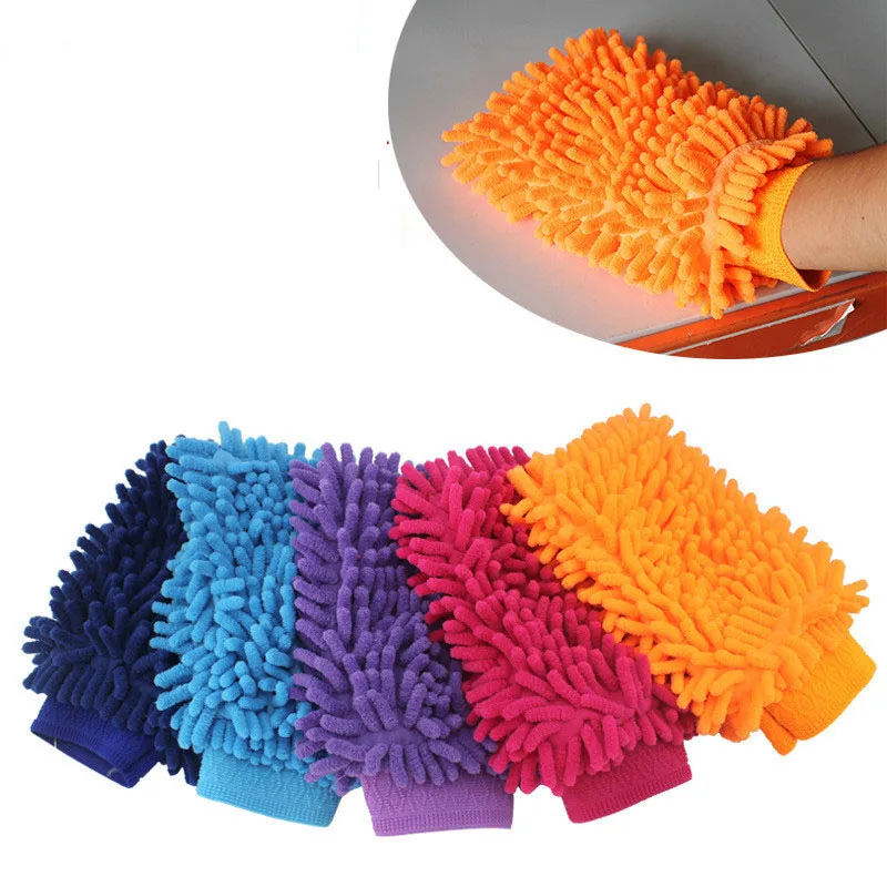 4 pcs/lot Chenille Cache gloves Vorkin Super Microfiber Car Window Washing Cleaning Cloth Duster Towel Gloves 5 Colors
4 pcs/lot Chenille Cache gloves Vorkin Super Microfiber Car Window Washing Cleaning Cloth Duster Towel Gloves 5 Colors