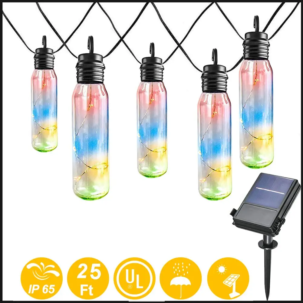 Waterproof Outdoor Solar String Lights-Hanging Dimmable String Lights 25Ft Patio Decoration Patio Lights Cafe Ambience Backyad
Waterproof Outdoor Solar String Lights-Hanging Dimmable String Lights 25Ft Patio Decoration Patio Lights Cafe Ambience Backyad