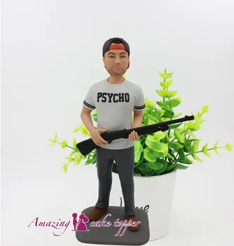 2019 AMAZING CAKE TOPPER 21cm Hunter man hat Toys Custom Polymer Clay Figure From Pictures Christmas gife
2019 AMAZING CAKE TOPPER 21cm Hunter man hat Toys Custom Polymer Clay Figure From Pictures Christmas gife