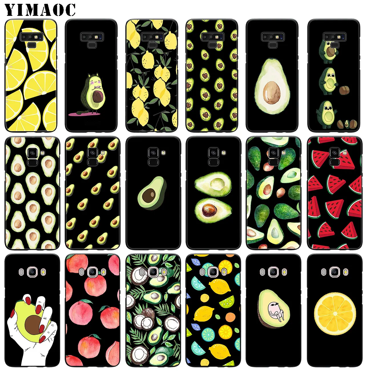 YIMAOC avocado Fruits Peach Soft Silicone Phone Case for Samsung Galaxy A6 Plus A9 A8 A7 2018 A3 A5 2016 2017 Note 9 8 Cover
YIMAOC avocado Fruits Peach Soft Silicone Phone Case for Samsung Galaxy A6 Plus A9 A8 A7 2018 A3 A5 2016 2017 Note 9 8 Cover