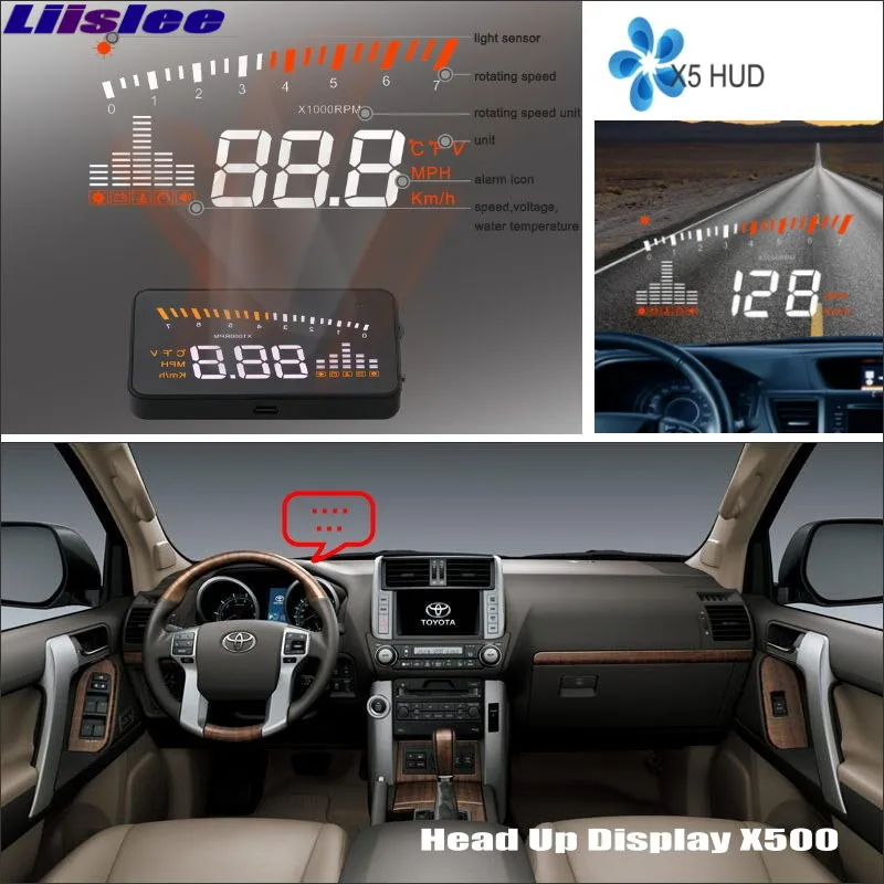 Liislee Car Projector Screen For Toyota Land Cruiser Prado 1998~2014 Safe Driving Refkecting Windshield HUD Head Up Display
Liislee Car Projector Screen For Toyota Land Cruiser Prado 1998~2014 Safe Driving Refkecting Windshield HUD Head Up Display