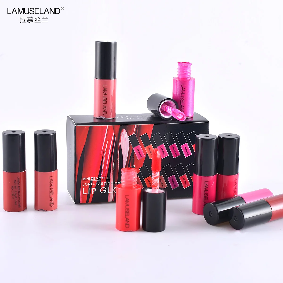 Travel Kit Long-Lasting Waterproof Lipstick Matte Mini Lip Gloss Demo Set 12 Colors 3.5g Lips Makeup Brand LAMUSELAND #L18L12
Travel Kit Long-Lasting Waterproof Lipstick Matte Mini Lip Gloss Demo Set 12 Colors 3.5g Lips Makeup Brand LAMUSELAND #L18L12