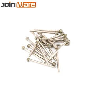 20Pcs 3MM Shank Diamond Grinding Head Round Ball Shape Engraving Abrasive Burrs Rotary Tools 46 Grit 6MM Head Dia 45MM Length
20Pcs 3MM Shank Diamond Grinding Head Round Ball Shape Engraving Abrasive Burrs Rotary Tools 46 Grit 6MM Head Dia 45MM Length