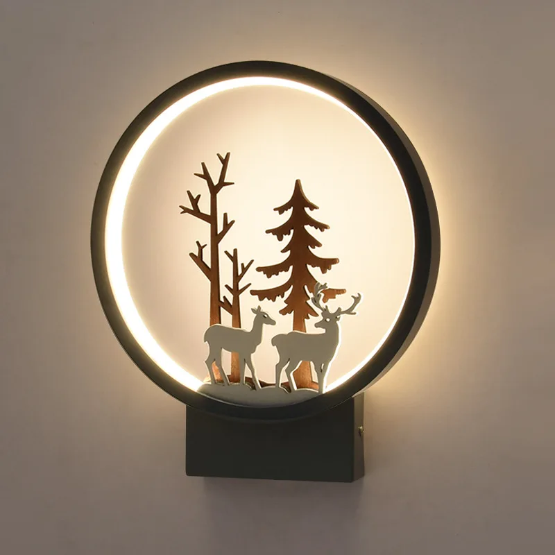 KARRONG Hot Selling Wall Lamps Indoor Black White Wall Lighting Minimalist Art Sconce Interior with Angel Home Decor Wall Deer
KARRONG Hot Selling Wall Lamps Indoor Black White Wall Lighting Minimalist Art Sconce Interior with Angel Home Decor Wall Deer